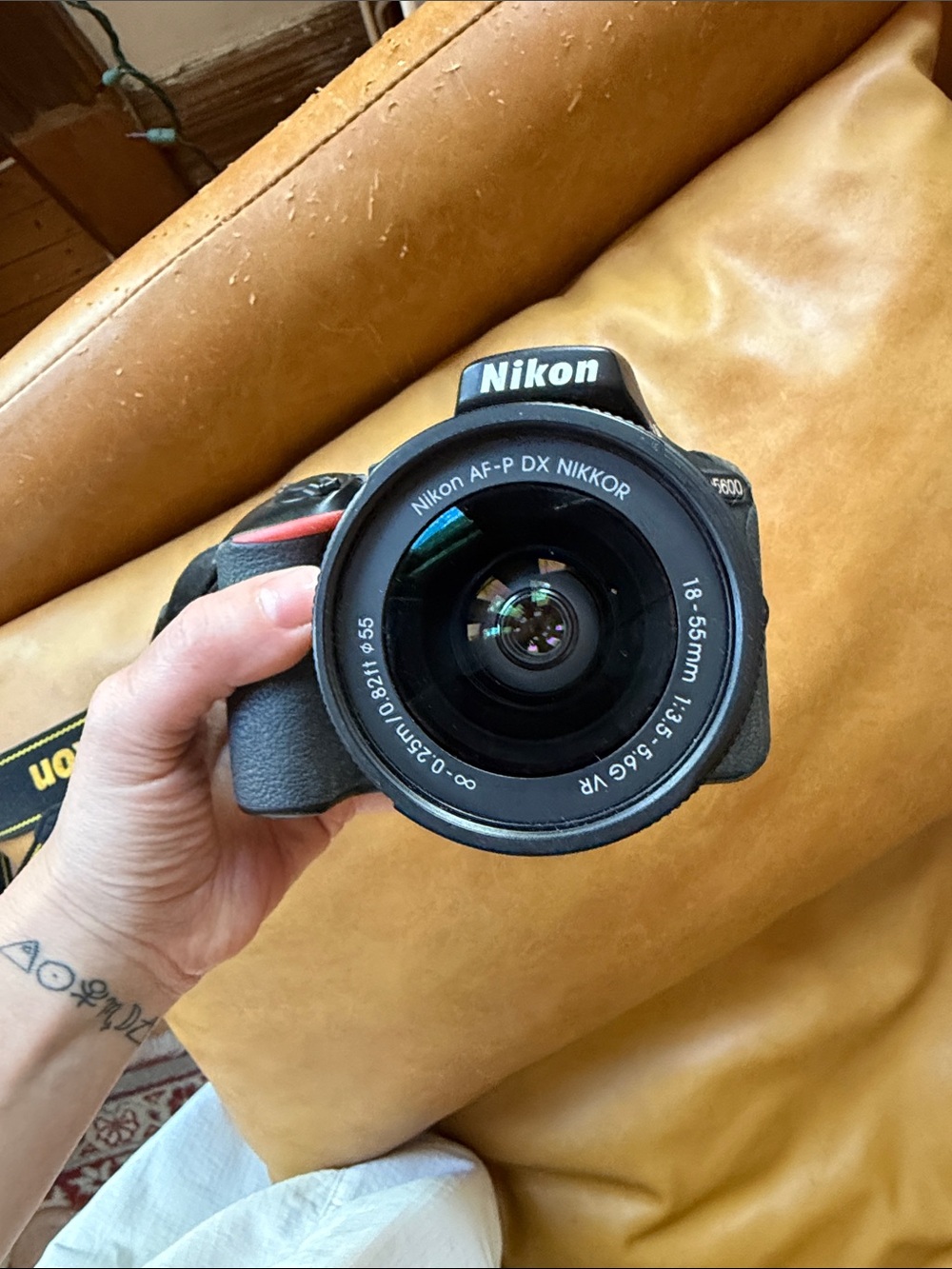 Nikon D5600 DSLR Camera with 18-55mm AF-P DX NIKKOR Lens